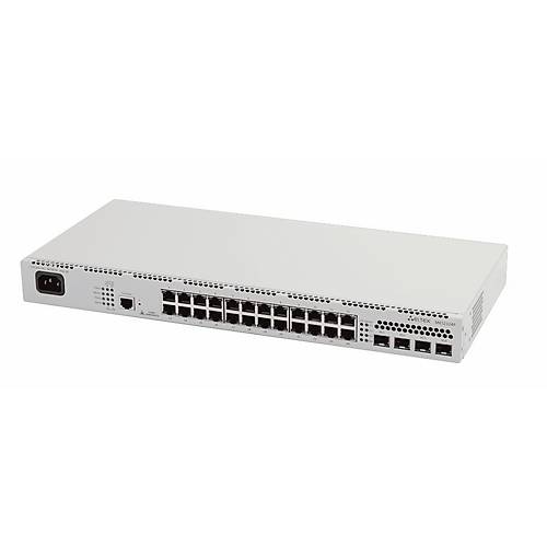 Eltex MES2324P 24 Port Gigabit PoE 4 Port SFP+ L2 Plus 380W Y�netilebilir PoE Switch