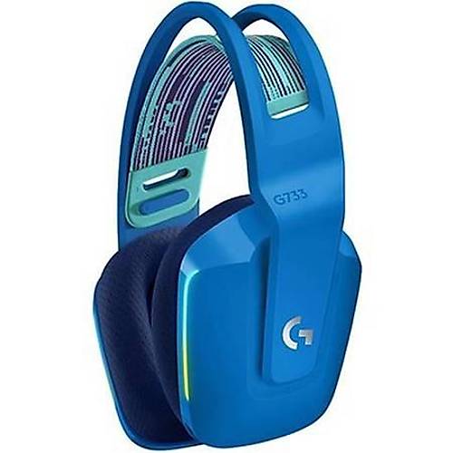 Logitech 981-000943 G G733 Lightspeed Kafabantl� RGB Mavi Kablosuz Mikrofonlu Kulkal�k