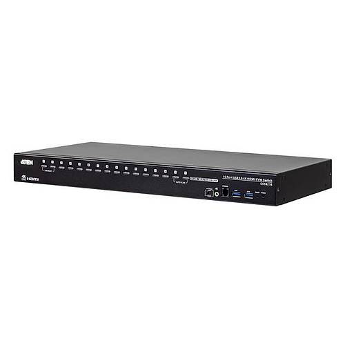 Aten CS18216 16 Port HDMI 4K USB 3.0 Kabin tipi USB HDMI KVM Switch