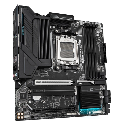 Gigabyte B850M GAMING X WIFI6E Sc-AM5 DDR5 8200Mhz 2xM.2 2.5Gbit LAN Wi-Fi 6E mATX AMD Anakart