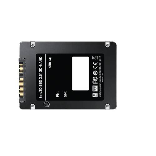 Inno3D 480 GB 510-480Mb/s 3D Nand 2.5 inch SATA3 SSD Harddisk