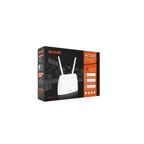 Tenda 4G07 2 Portlu AC1200 2Antenli Dual Bant 4G LITE Router Access Point
