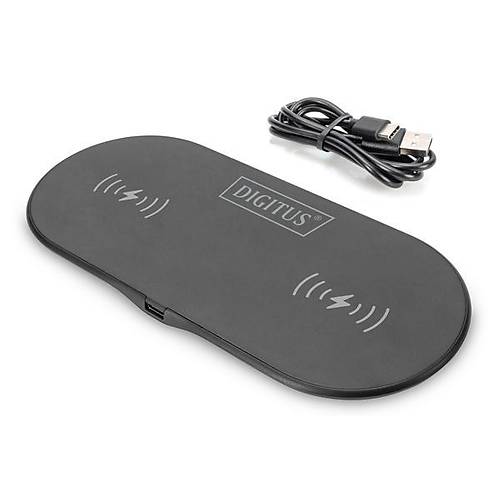 Digitus DA-10082 USB Type C 15W Duo-Power Kablosuz �arj �stastonu