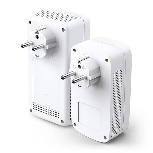 Tp-Link TL-WPA8631P KIT AV1300 1 Port Gigabit LAN Dual Bant  Passthrough Powerline