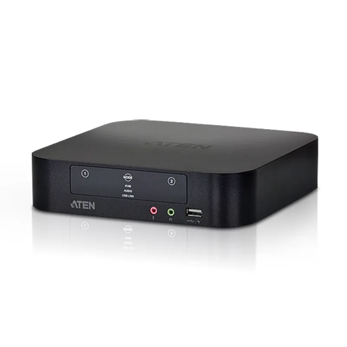 Aten CS1942 1 Port Giri� 2 Port mini DISPLAY PORT USB 2.0 Dual View KVMP Switch