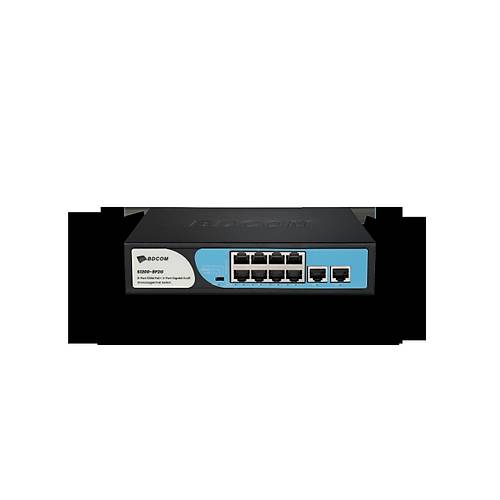 Bdcom S1200-8P2G 8 Port 10/100Mbps 2 Port Uplink 90W POE Switch