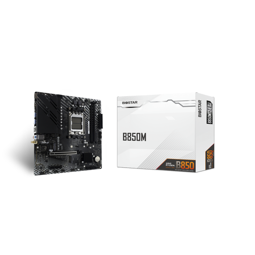 Biostar B850MT2-E DJ Sc-AM5 DDR5 8000Mhz 2xM2 HDMI DP mATX AMD Anakart