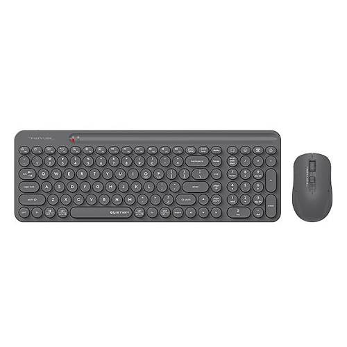 A4 Tech FG3300 Air 2 Q TR Sessiz Kablosuz Gri Klavye Mouse Set