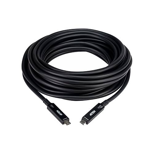 Aten UE3410F 10 My USB Type c to USB Type C  Ultra HD Optical G�r�nt� Kablosu