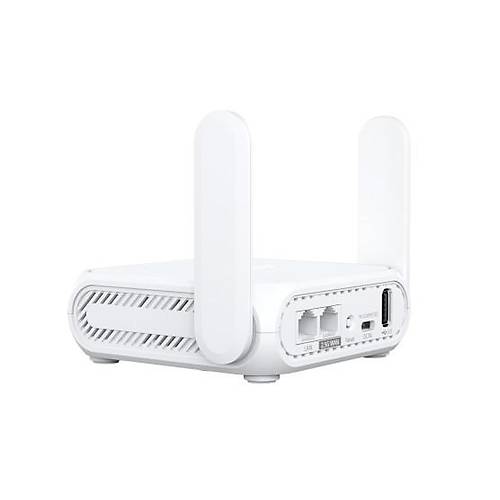 Asus RT-BE58 GO 1 Port 2.5Gbit 3600Mbps Dual Band Wi-Fi7 2 antenli 4G 5G Mobil Rouer