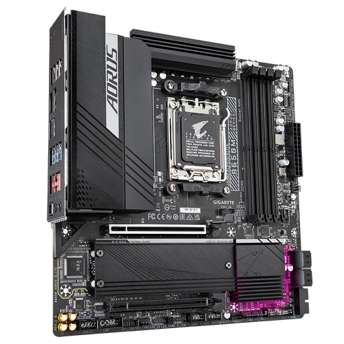 Gigabyte B650M AORUS ELITE Sc-AM5 DDR5 8000MHz 2xM.2 2.5Gbit Lan mATX AMD Anakart