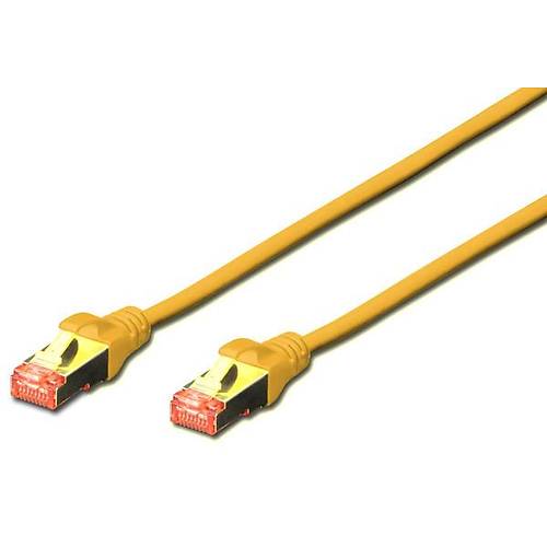 Digitus DK-1644-005/Y 0,50 Mt CAT6 AWG27/7 S/FTP Halogen Sar� Patch Cord Kablo
