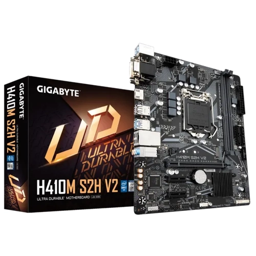 Gigabyte H410M S2H V2 Sc-1200 H410 DDR4 2933Mhz M2 mATX INTEL Anakart