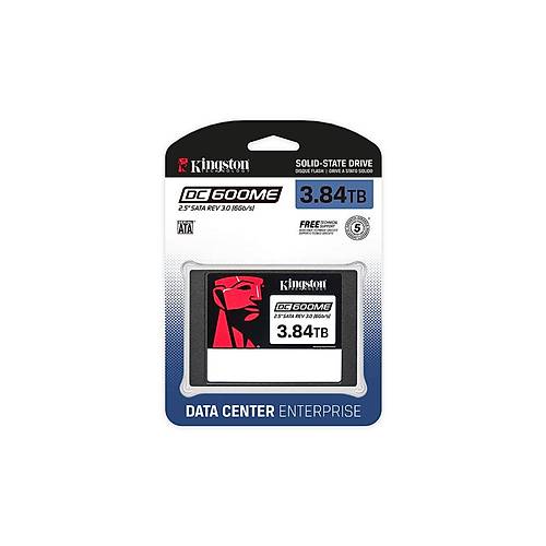 Kingston SEDC600ME/3840G 3.4 TB 560-530Mb/s 2.5 inch SATA Sunucu SSD Harddisk