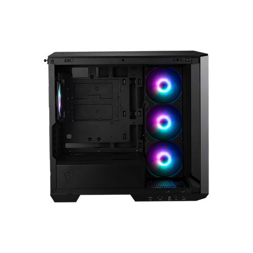Msi MAG PANO 100R PZ PSU YOK 4x12cm ARGB Fanl Temperli Cam Panoramik Oyuncu Kasas