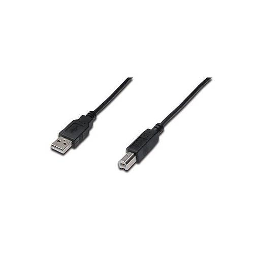Digitus AK-300105-030-S 3 Mt USB 2.0 to USB Tip B Erkek-Erkek AWG28 USB 2.0 Yaz�c� Kablosu