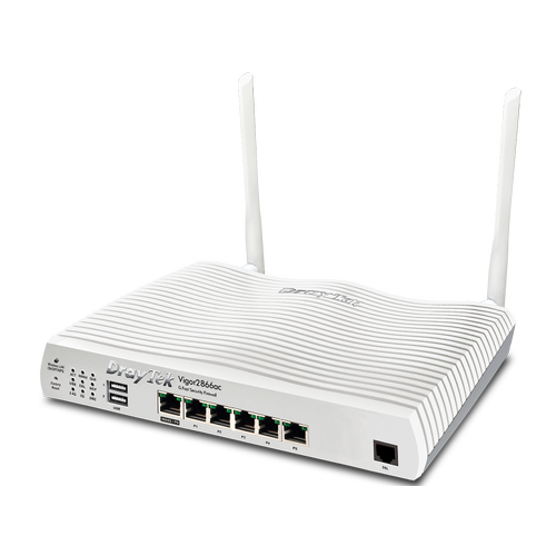 Drytek VIGOR 2866 4 Port Gigabit Dual Band VDSL 3G-4G Modem Router