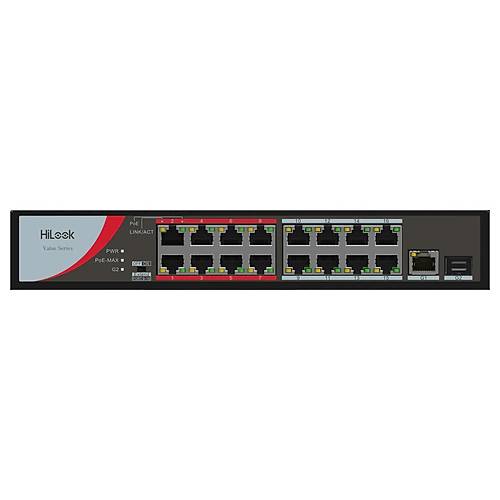Hilook NS-0318P-130(B) 16 Port 10/100Mbps 1 Port Uplink 1 Port SFP 250Mt 130W PoE Switch