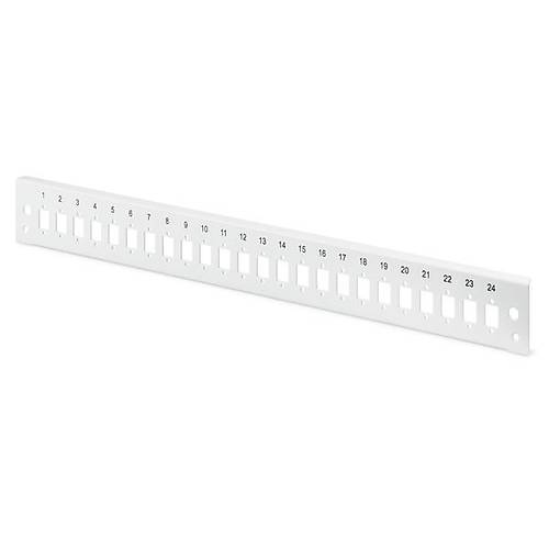 Digitus DN-96207-QL 24 Port LC DX SC SX E2000 SX 1U Gri Fiber Patch Panel