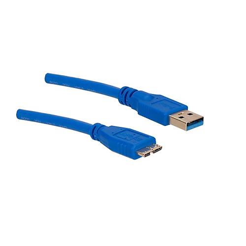 S-Link SL-3005 0.20 cm USB 3.0 to micro USB Erkek-Erkek Mavi USB Kablo
