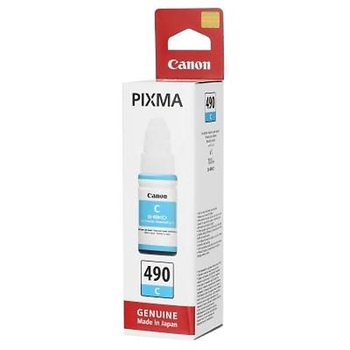Canon 0664C001 GI-490C 70ml 6.000 Sayfal�k Mavi Orijinal M�rekkep