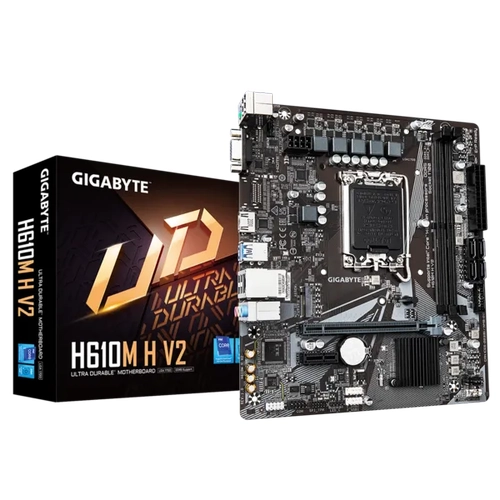 Gigabyte H610M H V2 Sc-1700 H610 DDR5 5600Mhz M2 mATX INTEL Anakart