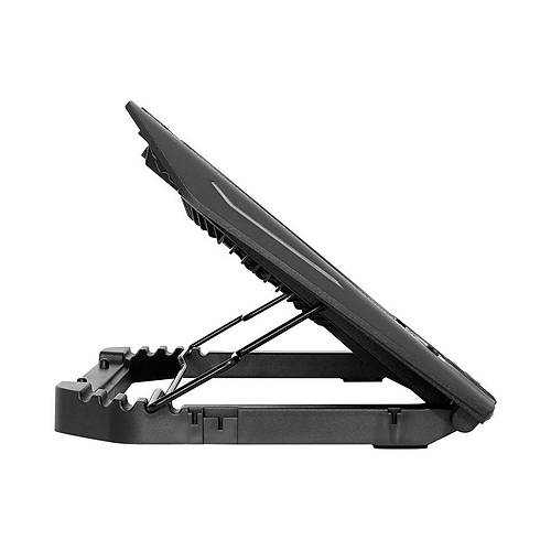 Frisby FNC-5250ST 10-17 inch 2x14cm LED Fanl� 2 Port USB Metal Izgara 5 Kademeli So�utucu