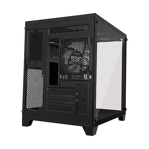Frisby FC-9505G PHOENIX PSU YOK 6x12cm RGB Fanl� Siyah Mid Tower Oyuncu Kasas�