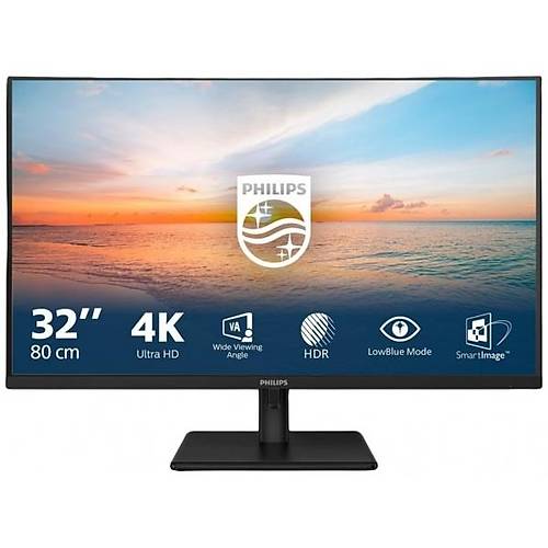 Philips 32E1N1800LA/00 31.5 inch 3840x2160 4ms 60Hz Multimedia HDMI DP 4K UHD Monitr