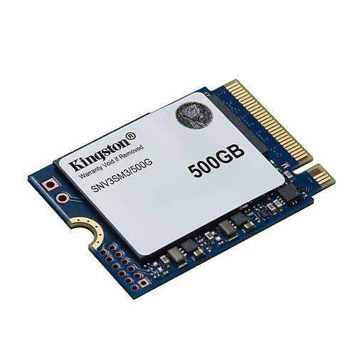 Kingston SNV3SM3/500G NV3 500GB 5000-3000Mb/s PCIE GEn4 M.2 NVME 22x30 SSD Harddisk