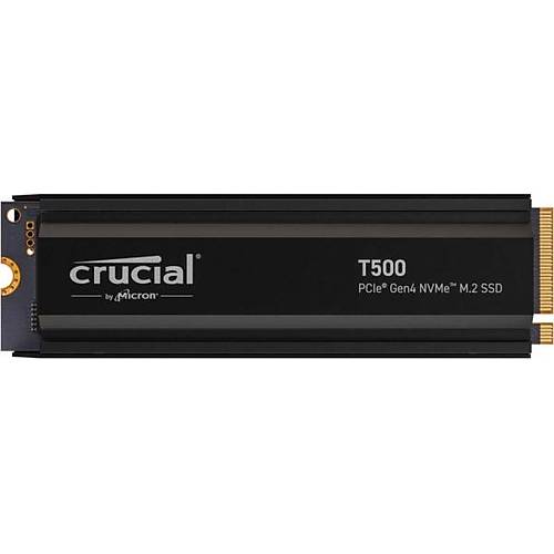 Crucial CT2000T500SSD5 T500 2 TB 7400-7000Mb/s Gen 4 x4.0 PCIe NVMe 22x80 SSD Harddisk