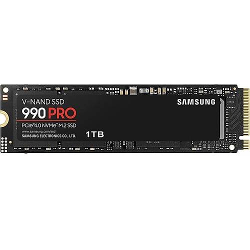 Samsung MZ-V9P1T0BW 1 TB 990 Pro 7450-6900 Mb/s PCIe GEN 4.0 xc 4 NVMe2.0 SSD Harddisk