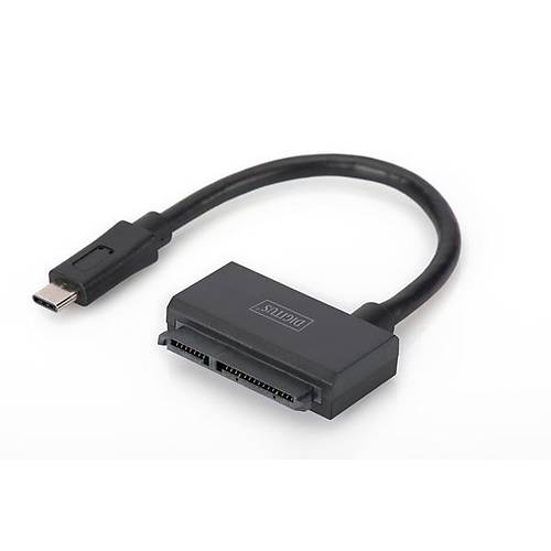 Digitus DA-70327 USB 3.1 Tip C to SATA3 Güç Adaptörsüz Dönüştürücü Adaptör