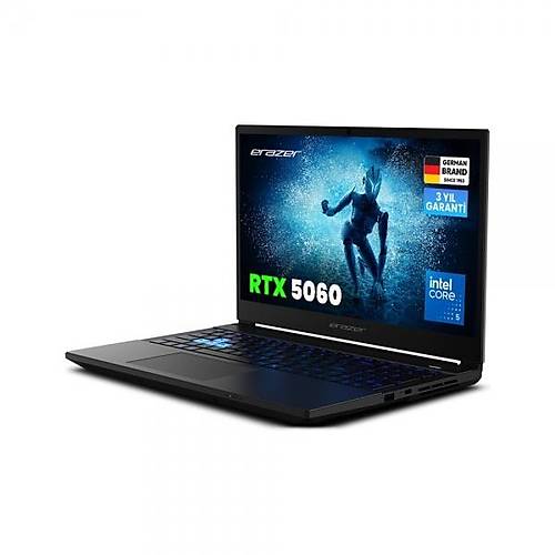 Erazer Deputy 15 P1 MD600004 CI7 13620H 3.6Ghz 16 GB 1TB 8GB RTX5060 15.6 144Hz FreeDos Notebook Bilgisayar