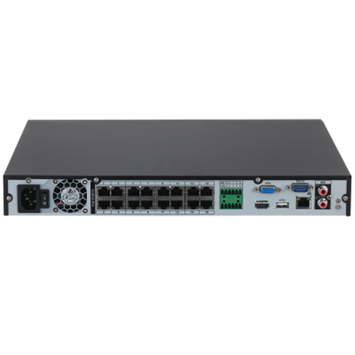 Dahua NVR4216-16P-4KS3 16 Kanal 16 Port PoE 12 MP 2 HDD VGA HDMI NVR Kay�t Cihaz�