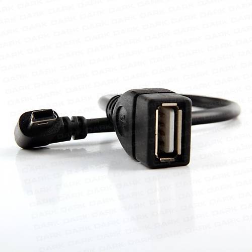 Dark DK-CB-USB2MINIOTG mini USB to USB 2.0 Erkek-Dii Ses Tablet iin USB OTG Kablosu