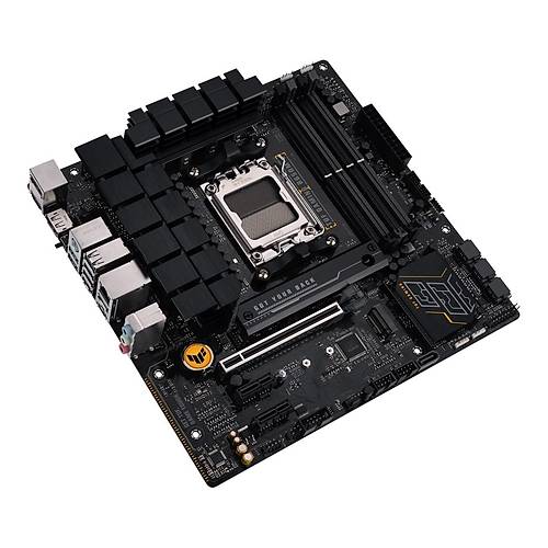 Asus TUF GAMING B650M-E Sc-Am5 B650 DDR5 6400Mhz 2xM2 2.5Gbit Aura RGB mATX AMD Anakart