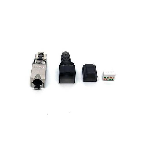 Beek BN-MP6A-FT-1 CAT6A 500Mhz 10Gbps Szrhl Aletsiz Sonlandrma Saha Tipi Konnektr