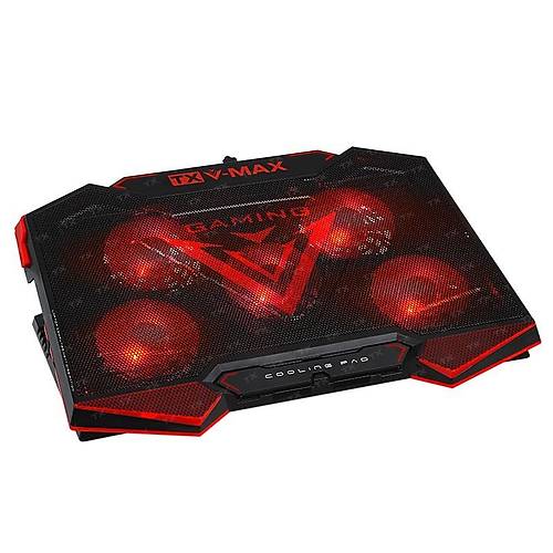 Tx TXACNBVMAX 11-17 inch V-MX 5x Krmz Led Fan 6X Ykseklik Ayarl 2xUSB Notebook Soutucu