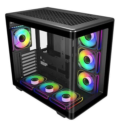 Cooler Master E600-KGNN-S02 PSU YOK Elite 600 Curve TG 3x12cm ARGB Fanl� Bilgisayar Kasas�