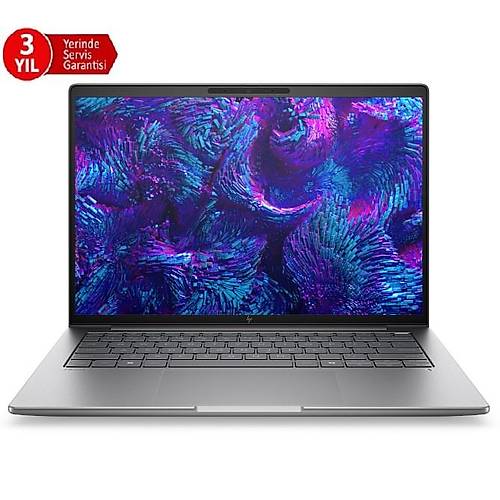 Hp B30HCES Zbook 8 G1i Ultra 7 265H 2.5Ghz 32GB 1TB SSD 4GB RTX A500 14 Win11 Pro  stasyonu