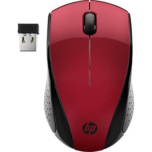 Hp 7KX10AA 220 1600Dpi 3 Tulu Krmz Kablosuz Mouse