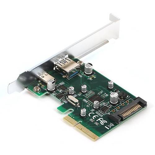 Dark DK-AC-U31P U31P 2 x USB 3.1 Type A + 1 x Type C Portlu PCI Express Kart