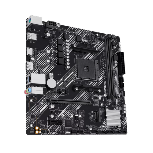 Asus PRIME A520M-K ARGB Sc-AM4 DDR4 5100Mhz M2 1GB Lan mATX AMD Anakart