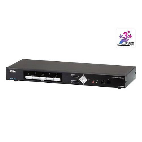 Aten CM1284 4 Port Hdm� Mult� V�ew Kvmp USB 2.0 Kvm Switch