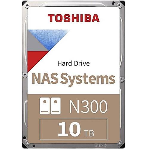Toshiba MN10ADA10TS N300 10 TB 7200Rpm 256MB SATA3 3.5 inch NAS Harddisk