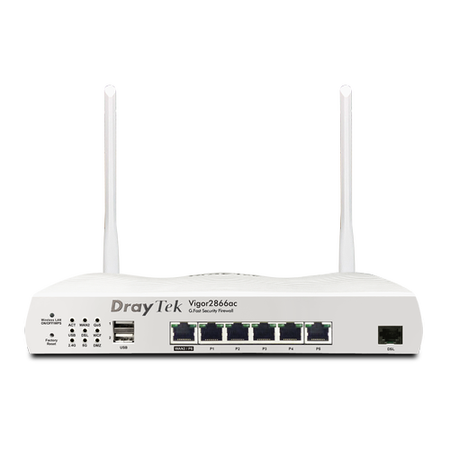 Drytek VIGOR 2866 4 Port Gigabit Dual Band VDSL 3G-4G Modem Router