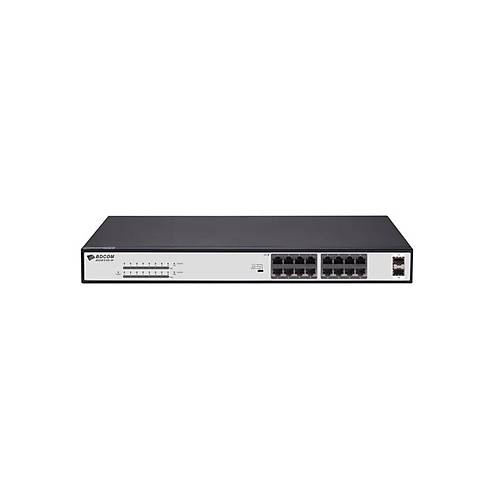 Bdcom S1518-16P 16 Port Gigabit Poe 2 Port Gigabit 240W PoE Switch