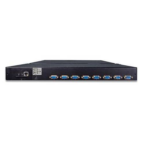 Planet PL-IKVM-210-08M 8 Port Comvo VGA LCD IP 17 inch KVM Switch