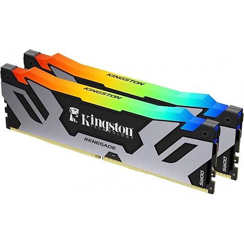Kingston KF572C38RSAK2/32TR 32 GB (2x16) DDR5 7200Mhz CL38 RENEGADE RGB Bilgisayar Bellek